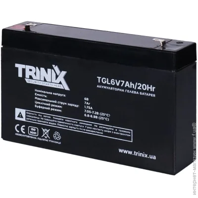    Trinix    6 7 TGL6V7Ah/20Hr GEL