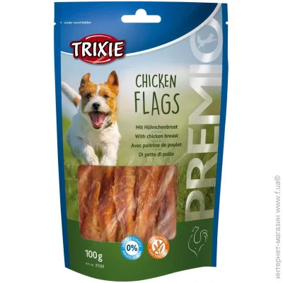 Trixie -Chicken Flags  ,  , 100  (140131)