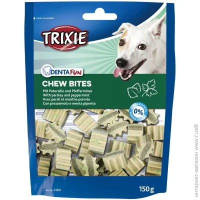    Trixie DENTA fun Chew Bites    ' 150  (4053032002654)