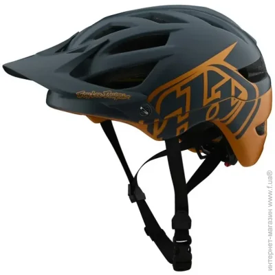 Troy Lee Designs  TLD A1 MIPS Classic Grey/Yellow XS (1106-190111140)