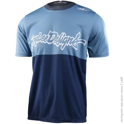 Troy Lee Designs  TLD Flowline SS Jersey Scripter M Sky Blue (1106-335916013)