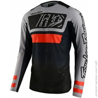 Troy Lee Designs  TLD SE Pro Air Jersey Lanes Black/Orange L (1106-355596014)