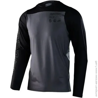 Troy Lee Designs  TLD Skyline LS Chill Jersey Mono Charcoal S (1106-353931002)