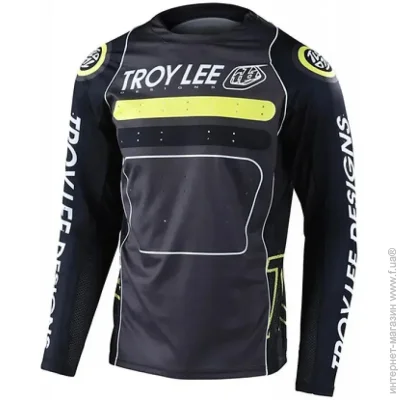 Troy Lee Designs  TLD Sprint Jersey Drop In Black/Green S (1106-323326012)