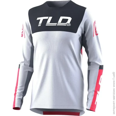 Troy Lee Designs  TLD Sprint Jersey Fractura S White/Red (1106-323331012)