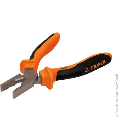 Плоскогубцы Truper Плоскогубцы Профи диэлектрические 150 мм T201-6X Плоскогубцы Truper Плоскогубцы Профи диэлектрические 150 мм T201-6X