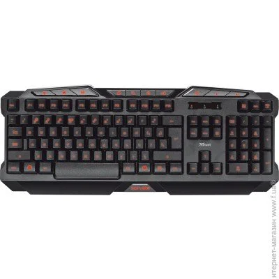  Trust GXT 280 LED Illuminated Gaming Keyboard (18911)