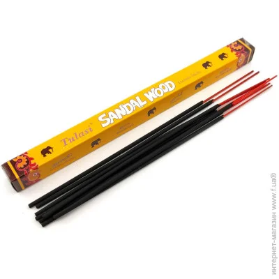 Аромапалички Tulasi Аромат для дому Сандалове Дерево Квадрат Пилковий пахощі Аромапалочки (34581) Аромапалички Tulasi Аромат для дому Сандалове Дерево Квадрат Пилковий пахощі Аромапалочки (34581)