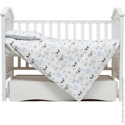   Twins 90x120     3  Zoo 3022-TZ-04, blue,  (17273)