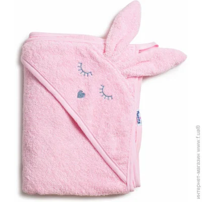  Twins  Rabbit 100x100 1500-TANK-08, pink, 