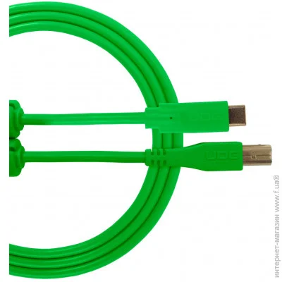  UDG Ultimate Audio Cable USB 2.0 C-B Green Straight 1,5m (U96001GR)