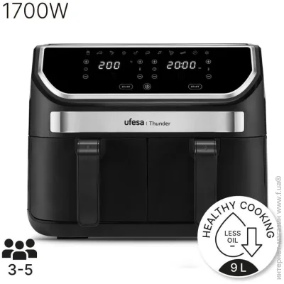 Мультипіч Ufesa Аерогриль THUNDER (72805543) (2721187442) Мультипіч Ufesa Аерогриль THUNDER (72805543) (2721187442)