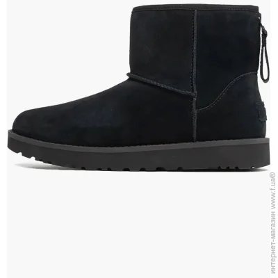 UGG Classic Mini Logo Zip Black (1122671-BLK-38)