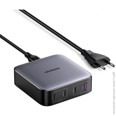   Ugreen 100W 4xUSB GAN Charger Nexode Series Black CD328 (90928)