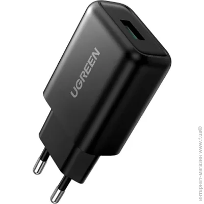   Ugreen CD122 18W USB QC 3.0 Charger (Black) (70273)