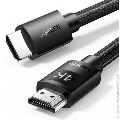  HDMI M-M, 3.0 , V2.0 Cafule 4K,    HD119 UGREEN (40102)