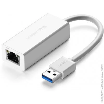   ethernet  USB 3.0--> Ethernet RJ45 1000 Mb CR111 UGREEN  (20255)