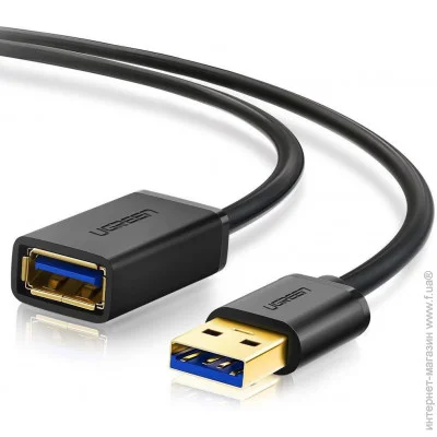 USB   Ugreen USB 3.0 US129 AM / AF  - , 0.5  (30125)