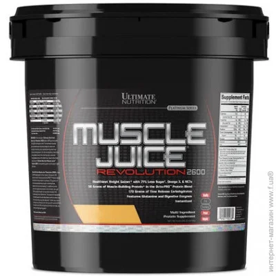 Ultimate Nutrition  Ultimate Muscle Juice Revolution 2600, 5  -