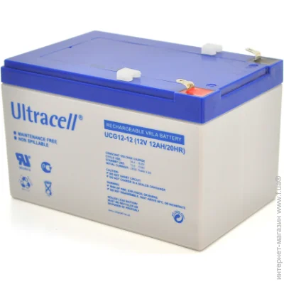    Ultracell UCG12-12 12V/12Ah GEL