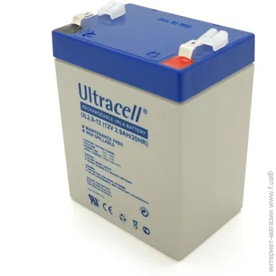    Ultracell UL2.9-12 12V/2.9Ah AGM