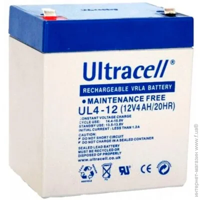    Ultracell UL4-12 12V/4Ah AGM