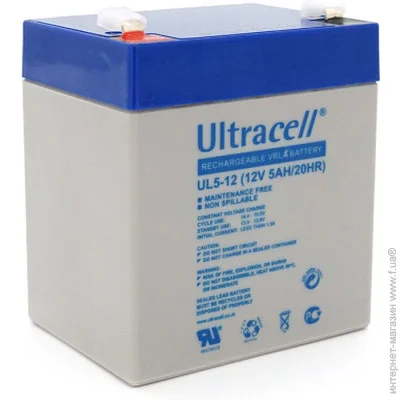    Ultracell UL5-12 12V/5Ah AGM