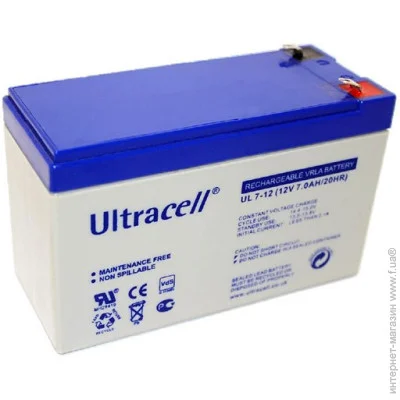    Ultracell   UL7-12 GEL 12  7 