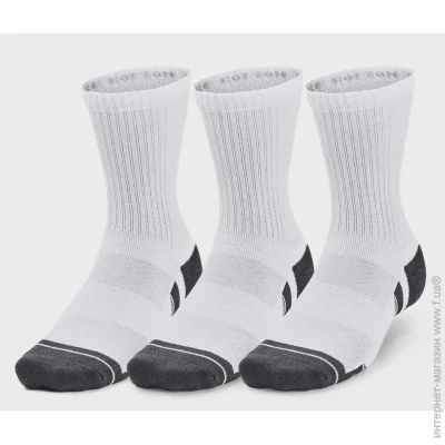  Under Armour UA Performance Cotton 3p Mid (1379530-100-LG)
