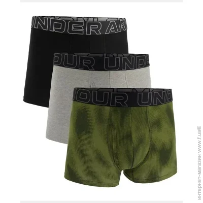   Under Armour  UA PERFORMANCE COTTON - SOLID 3 IN 3PK , ѳ,  L (1383892-391 L)