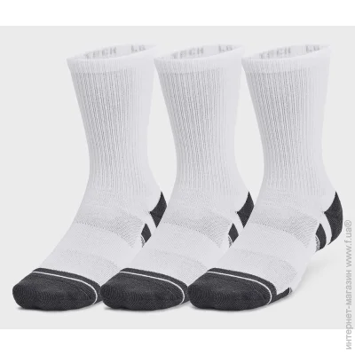  Under Armour UA Performance Tech 3pk Crew (1379512-100-LG)