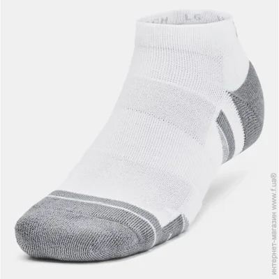  Under Armour UA Unisex Perf Tech 6pk Low (1386244-100-MD)