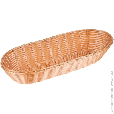 Хлебница Underprice Корзинка плетеная 37,5x15x7 см Хлебница Underprice Корзинка плетеная 37,5x15x7 см