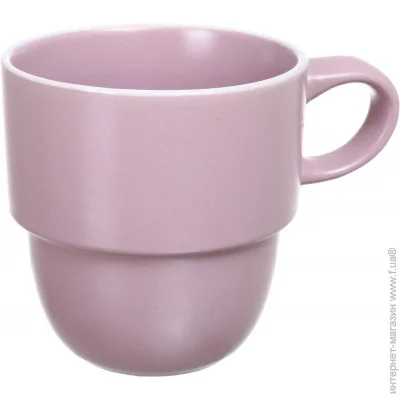 Чашка Underprice Чашка Bella Pink 350 мл - керамика Чашка Underprice Чашка Bella Pink 350 мл - керамика