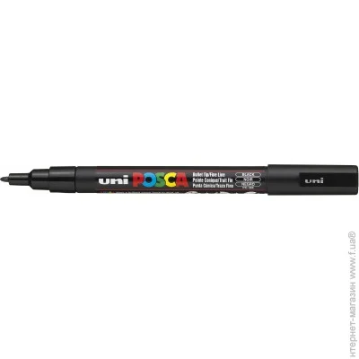  UNI Posca 0.9-1.3,  (PC-3M.Black)