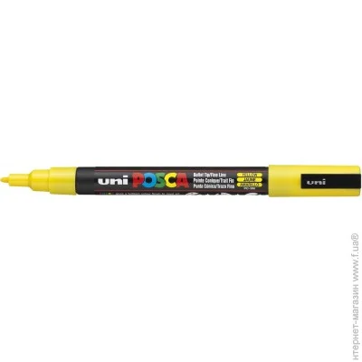  UNI Posca 0.9-1.3,  (PC-3M.Yellow)