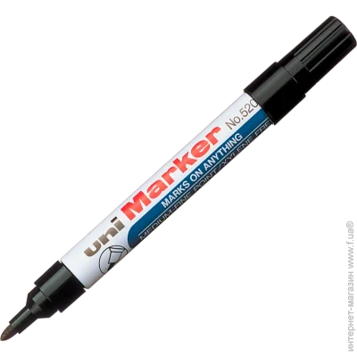  uni MARKER, 1-3,  (NO.520F SHRINK BLACK)