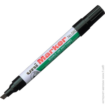  uni MARKER, 1-5,  (NO.580B SHRINK BLACK)
