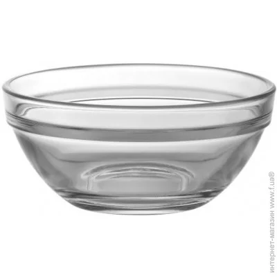  Uniglass Salad Bowls 9  (58125)