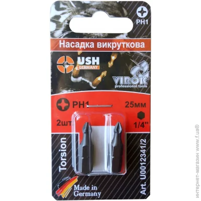 USH  PH1x25  2 . U0012341/2