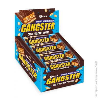 Vale Gangster Grisp X3-MAX - 20x100g Caramel-Grisp-Peanut (100-82-9662450-20)