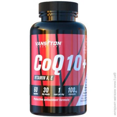   Vansiton Conzyme Q10+  100 mg 60 Caps (000009428)
