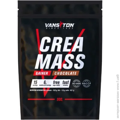 Vansiton Crea Mass 900 g /15 servings/ Chocolate (000022949)