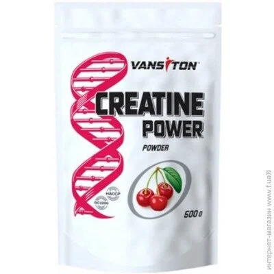 Vansiton Creatine Monohydrate 500 g /100 servings/ Cherry (000014088)