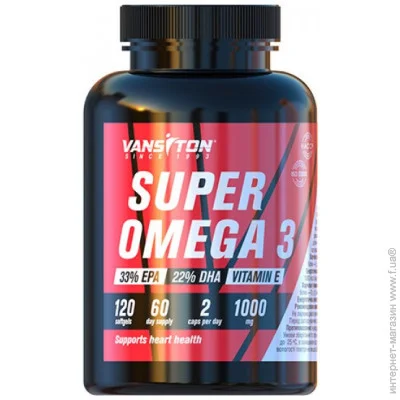     Vansiton Super Omega-3, 120 