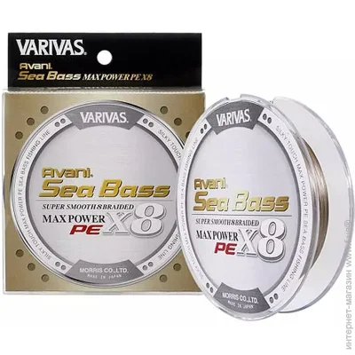 Varivas  Avani SeaBass Max Power X8 Status Gold 150 m 12.9 kg 0.205 mm 1.5 (1102-VA 17208)