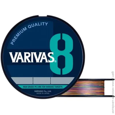 Varivas  PE Line X8 Multicolor 150 m 10.41 kg 0.185 mm 1.2 (1102-VA 13564)