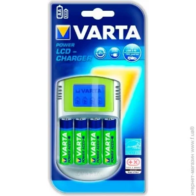   Varta LCD charger + 4xAA 2500 (57070201451)