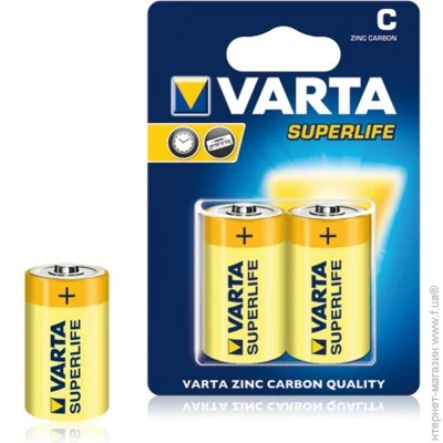  Varta SUPERLIFE BABY ZINC-CARBON (02014101412)