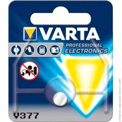  Varta V 377 Watch (00377101401)